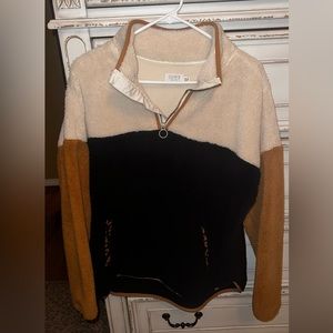 Ladies Sherpa Quarter Zip